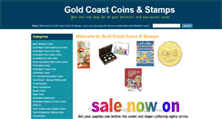 Desktop Screenshot of coins-stamps.com.au